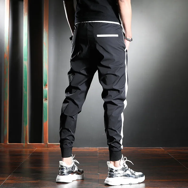 Striped Casual Pencil Pants
