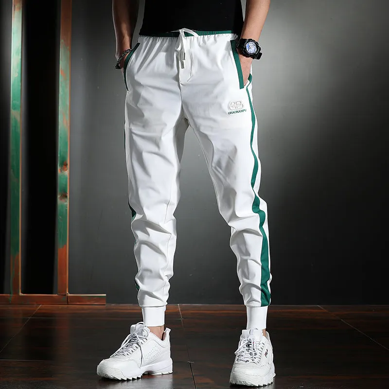 Striped Casual Pencil Pants