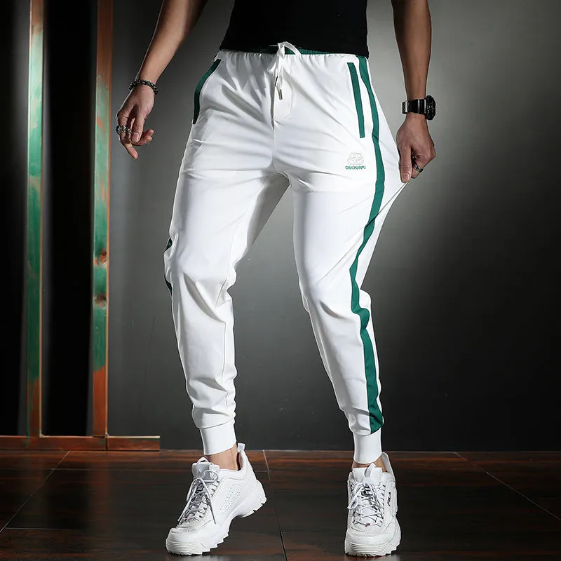 Striped Casual Pencil Pants