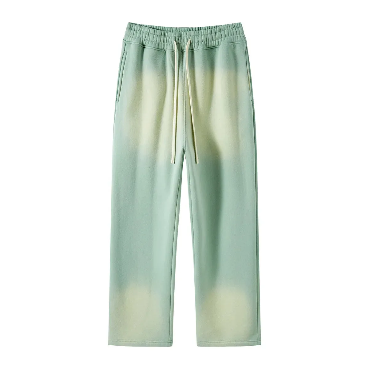 Sun Dye wide leg sweatpants