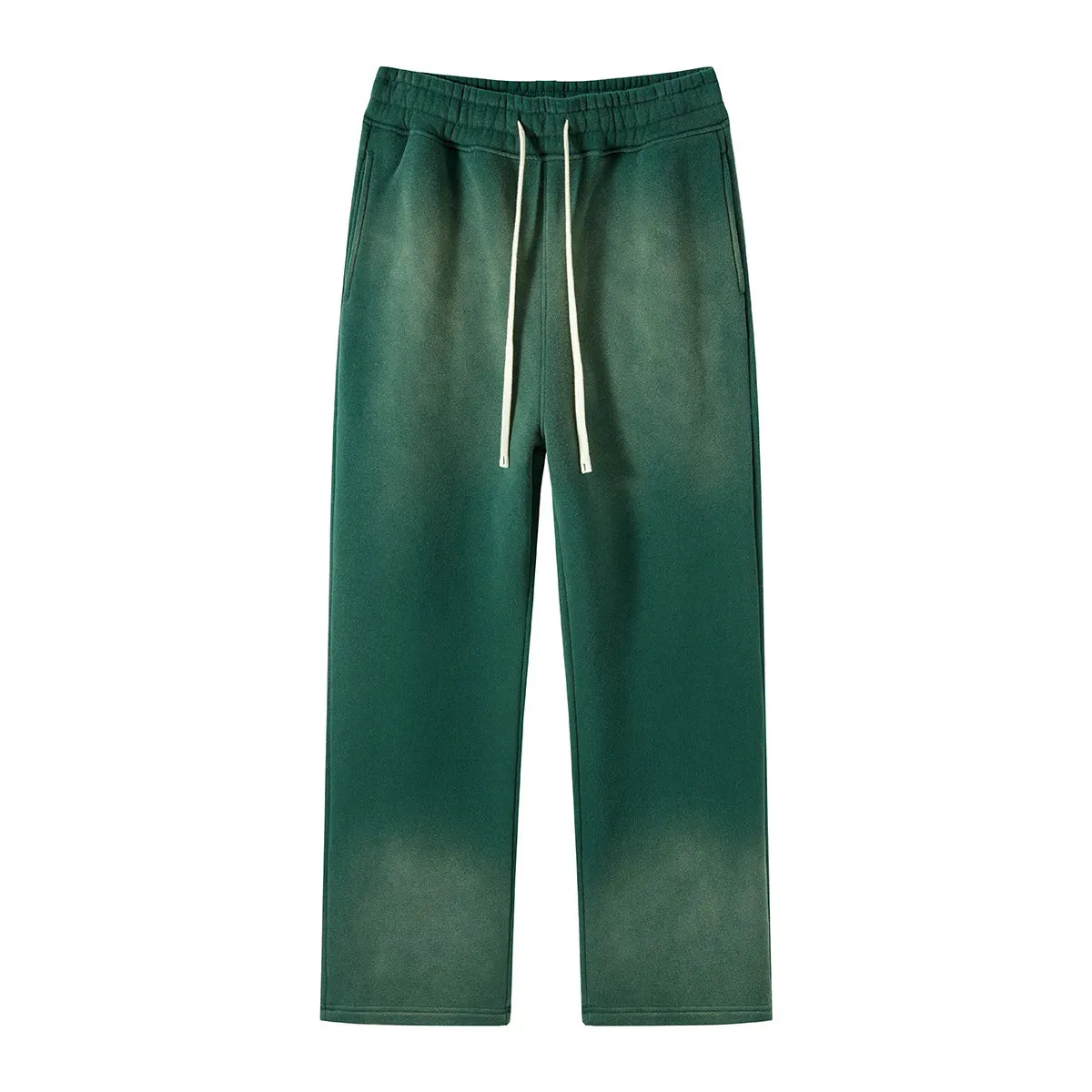 Sun Dye wide leg sweatpants