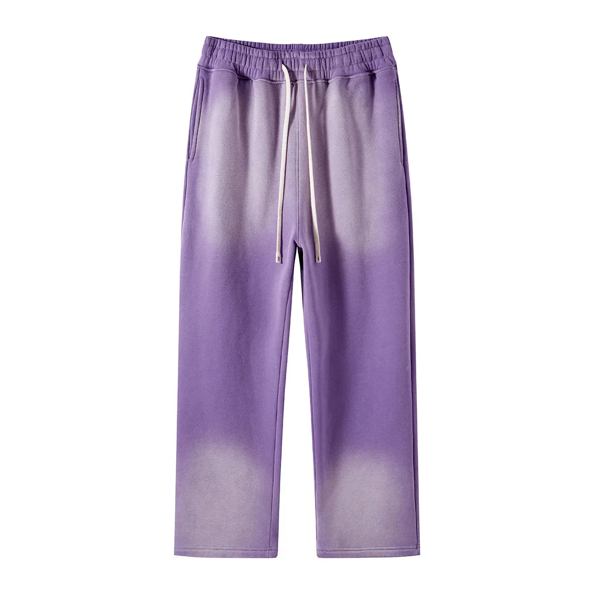 Sun Dye wide leg sweatpants