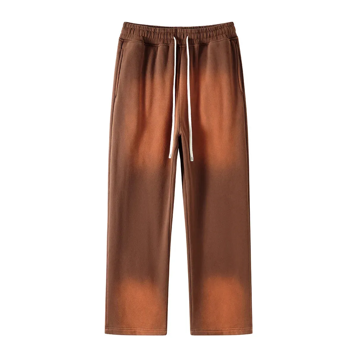 Sun Dye wide leg sweatpants