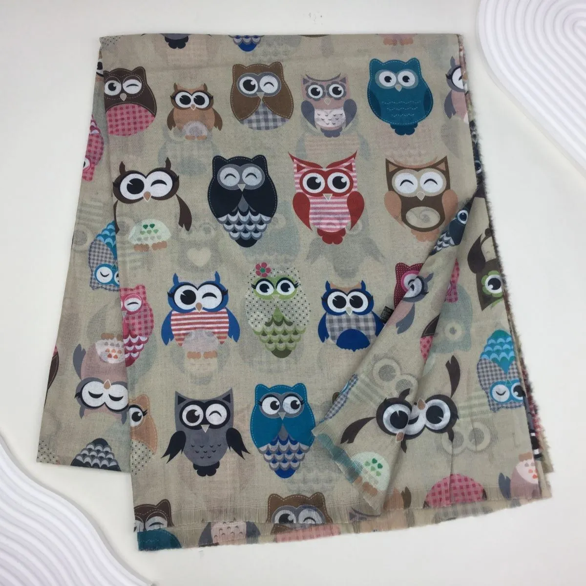 Super Soft Owl Scarves