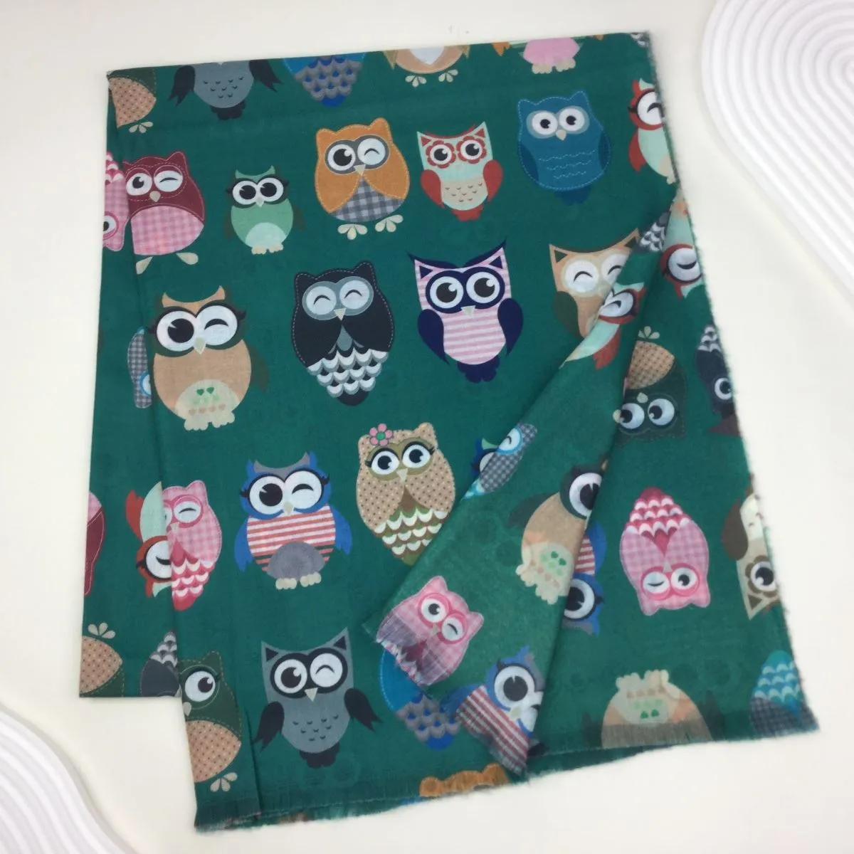 Super Soft Owl Scarves