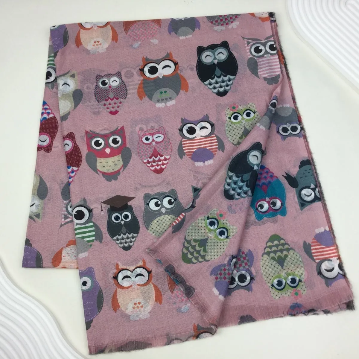 Super Soft Owl Scarves