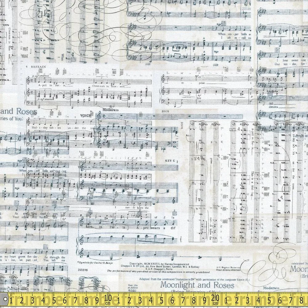 Timeless Treasures - Antique Sheet Music - Antique
