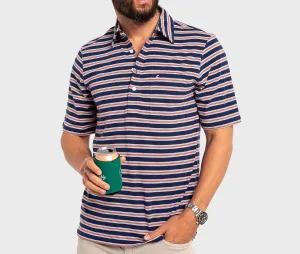 Top-Shelf Players Shirt - Waylon Stripe - Navy