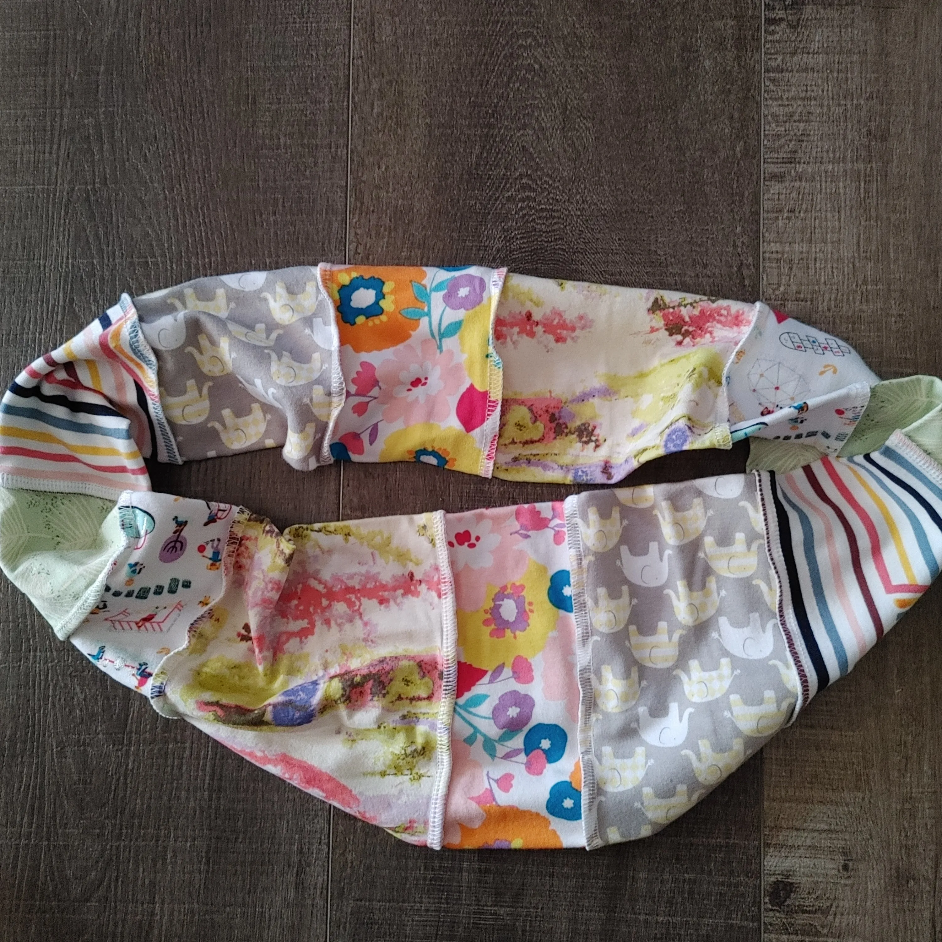 Vivid Floral/Elephants/Watercolor/Rainbows Infinity Scarf