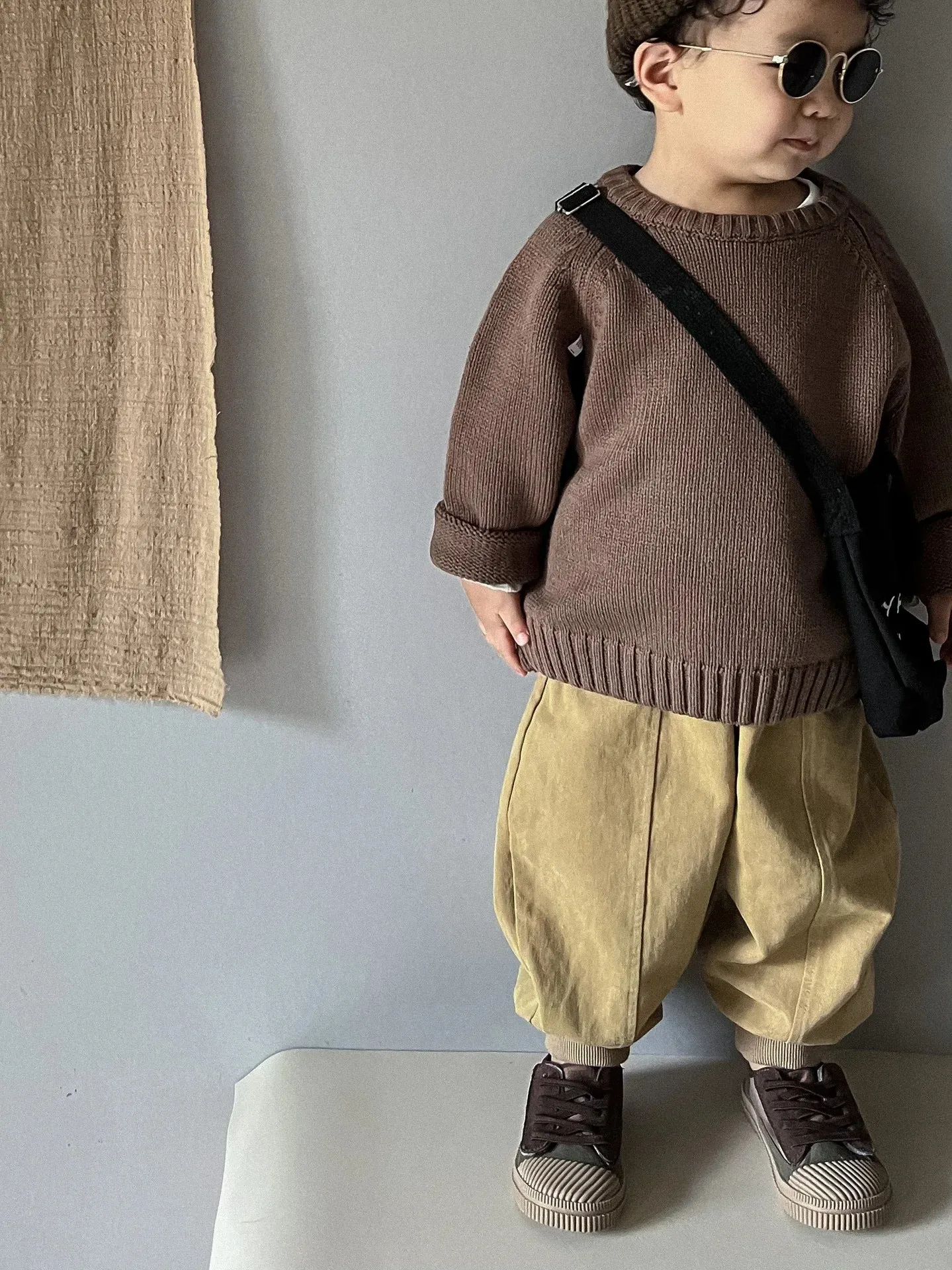 Winter Autumn Kids Sweaters Boys Girls