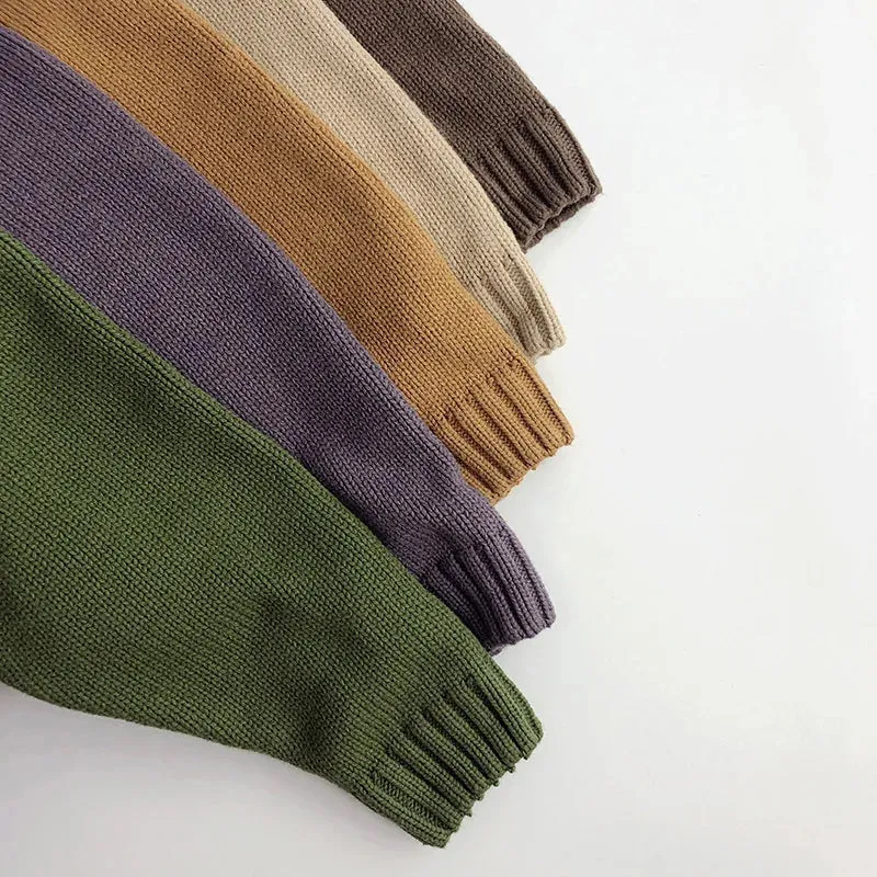 Winter Autumn Kids Sweaters Boys Girls