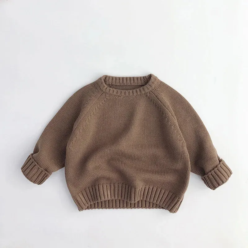 Winter Autumn Kids Sweaters Boys Girls