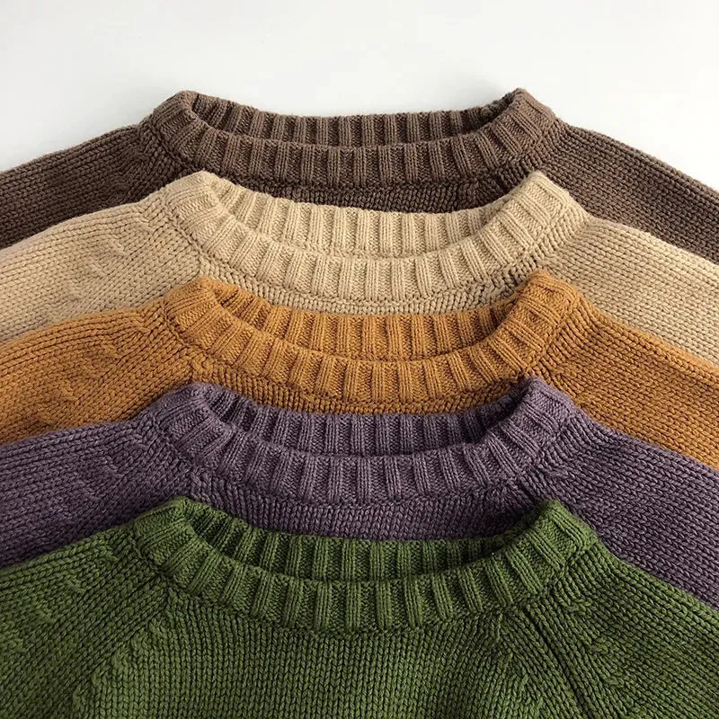 Winter Autumn Kids Sweaters Boys Girls