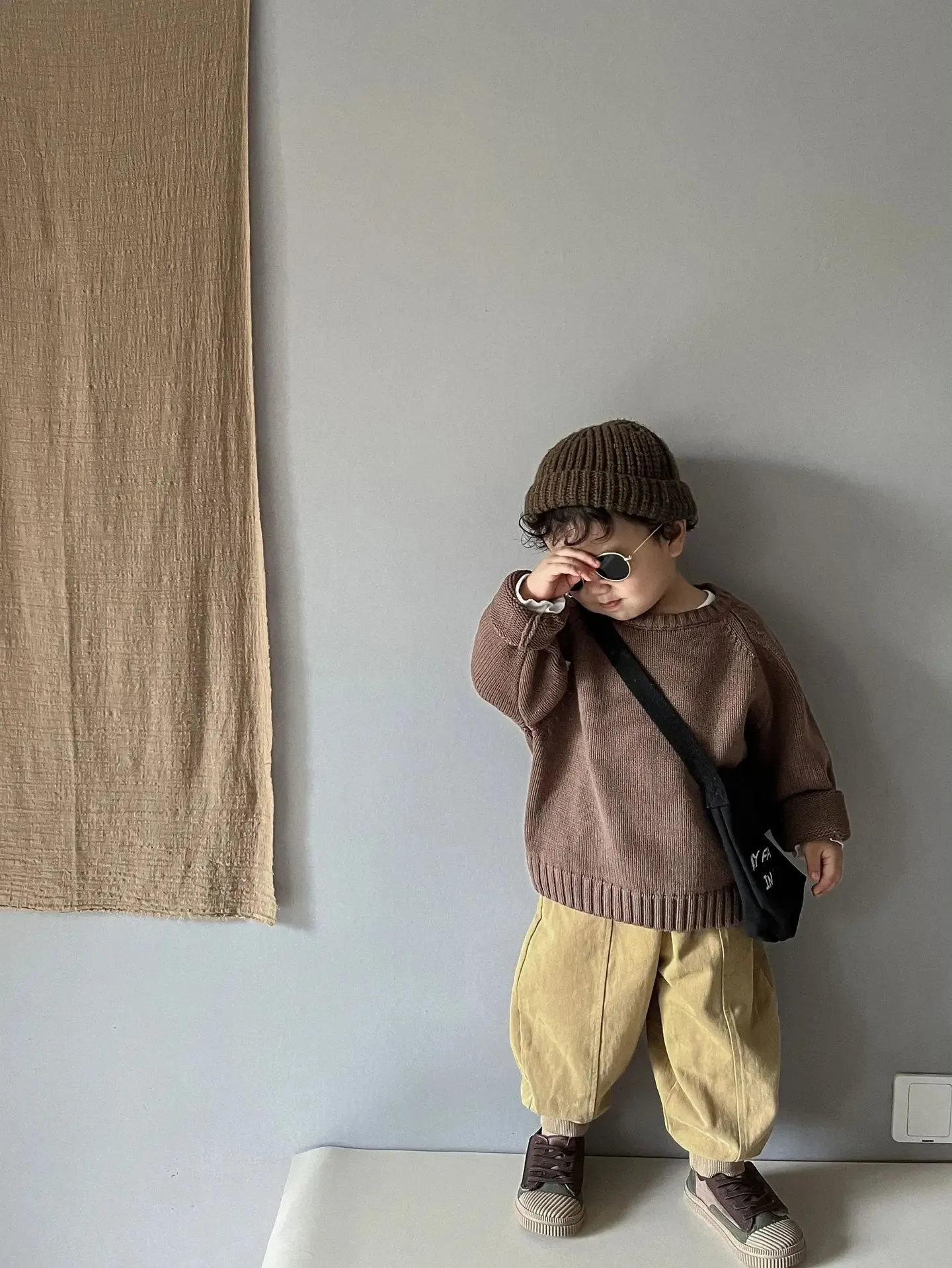 Winter Autumn Kids Sweaters Boys Girls