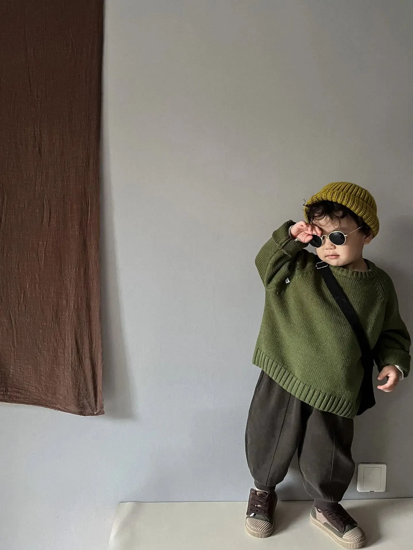 Winter Autumn Kids Sweaters Boys Girls