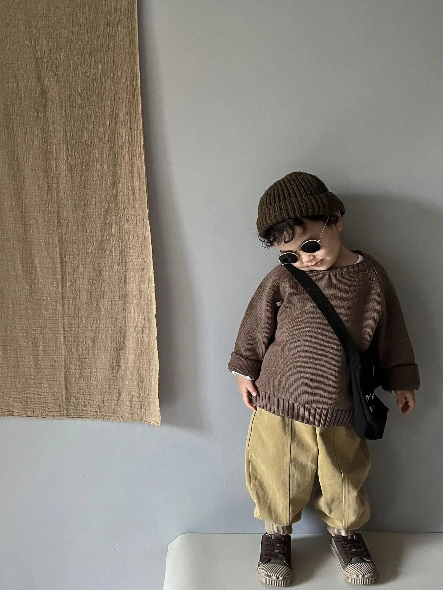 Winter Autumn Kids Sweaters Boys Girls