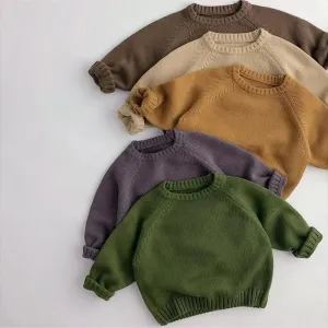 Winter Autumn Kids Sweaters Boys Girls