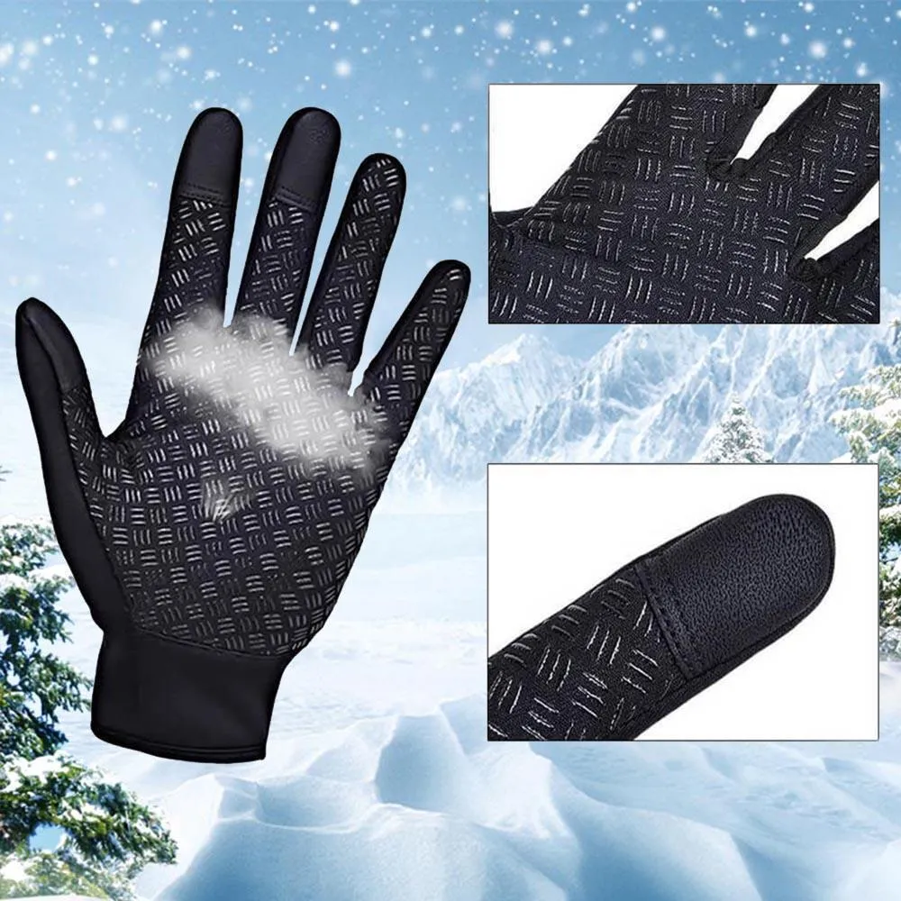 【Winter Sales】Warm Thermal Gloves Cycling Running Driving Gloves