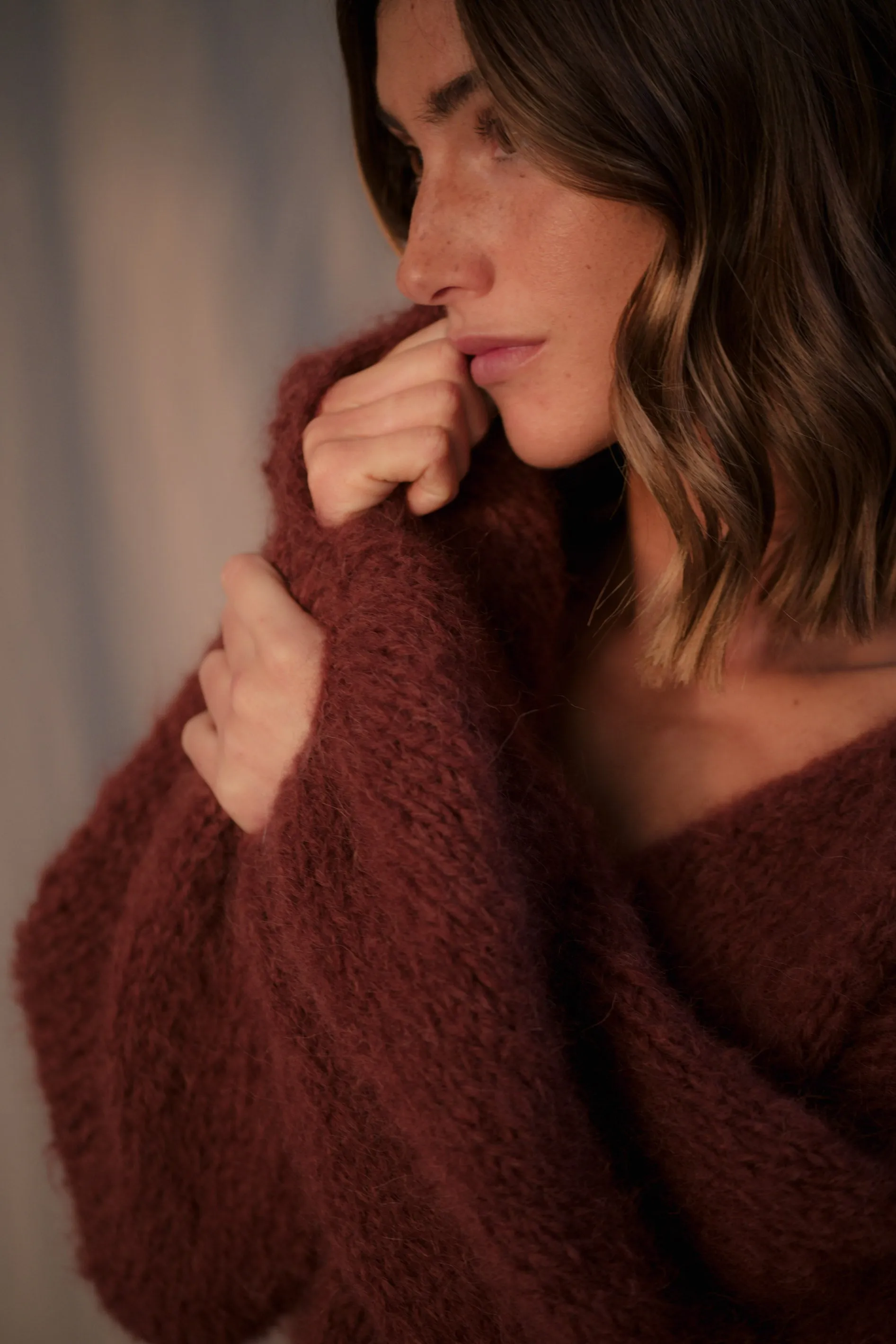 YOSEMITE alpaca sweater