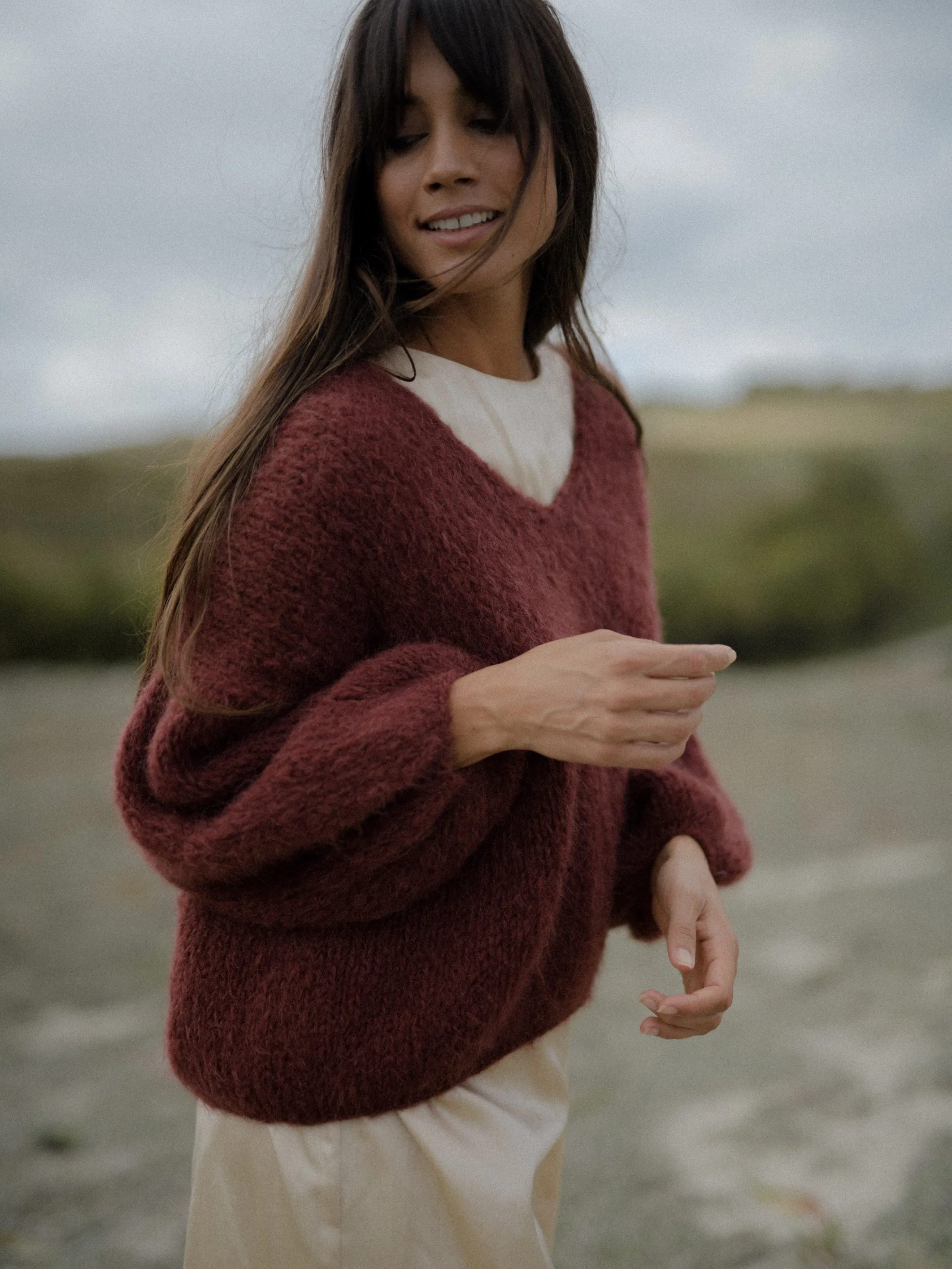 YOSEMITE alpaca sweater
