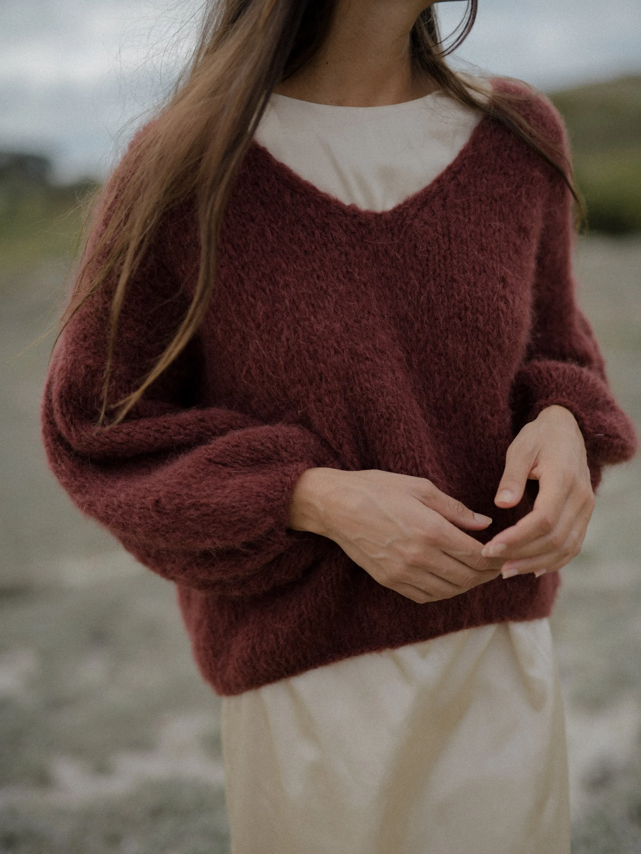 YOSEMITE alpaca sweater